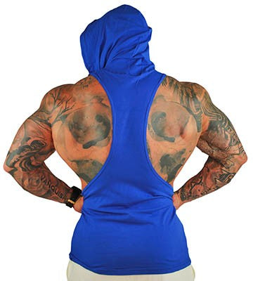 Sleeveless Drop-Arm Hoodie