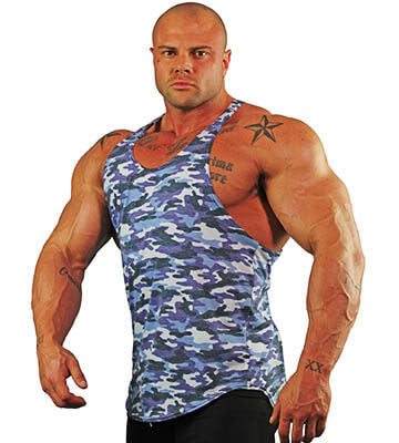 Camo Stringer Tank Top