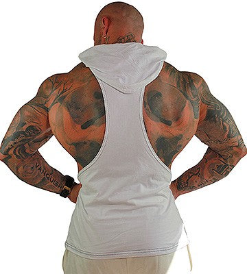 Sleeveless Drop-Arm Hoodie