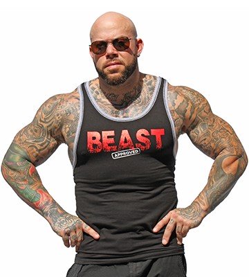 physique bodyware beast stringer tank tops