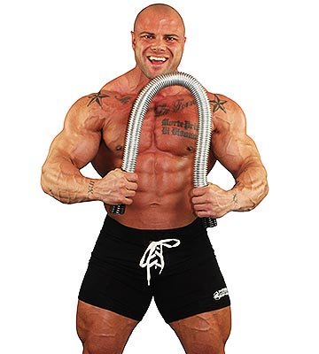 Lace-Up Bodybuilding Shorts