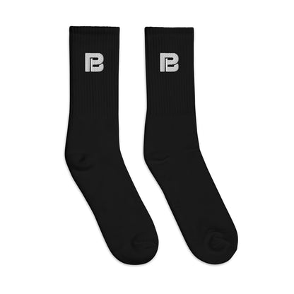 Embroidered Socks - PB - Physique Bodyware
