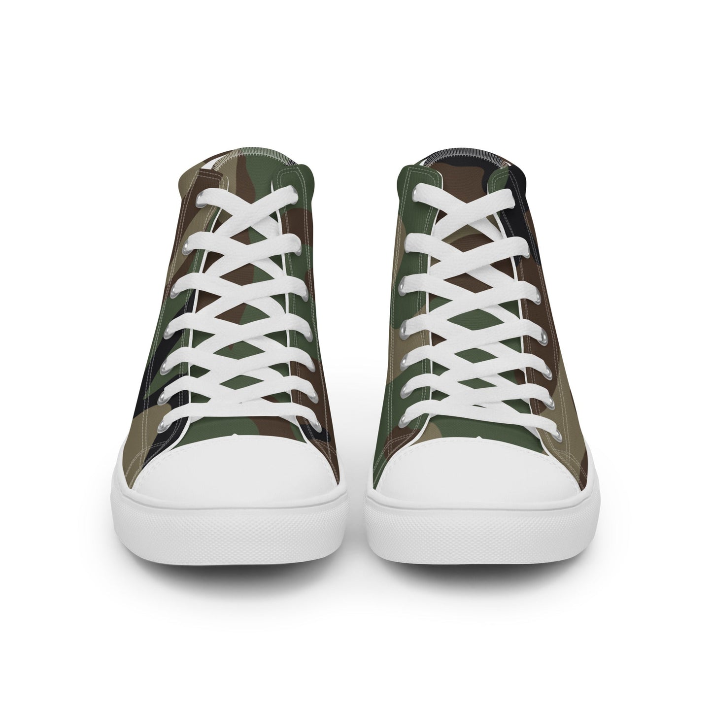 High Top Canvas Shoes - Camo - Physique Bodyware