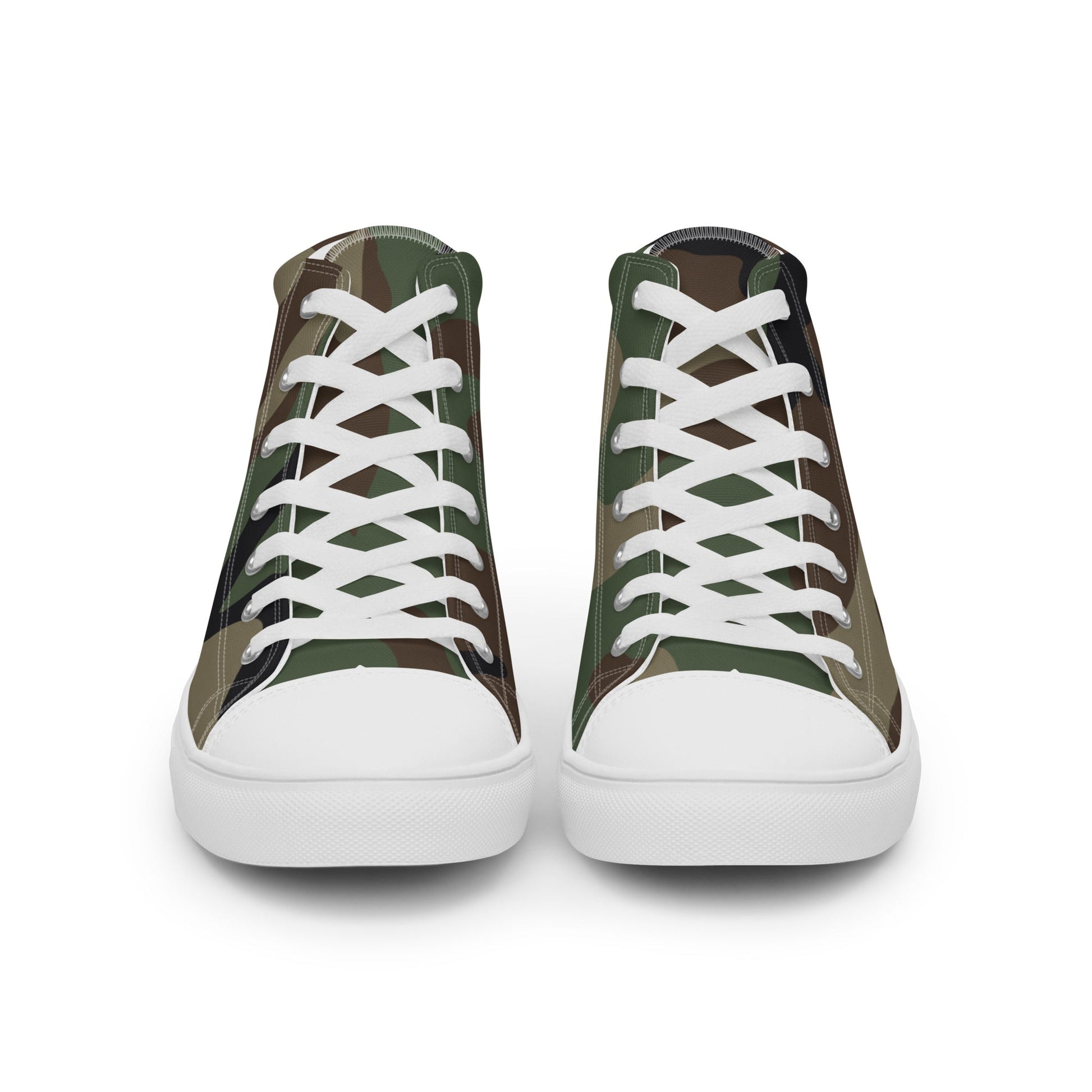 High Top Canvas Shoes - Camo - Physique Bodyware