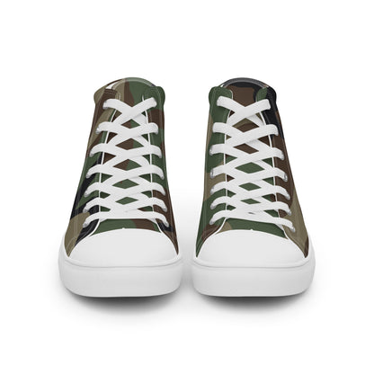 High Top Canvas Shoes - Camo - Physique Bodyware
