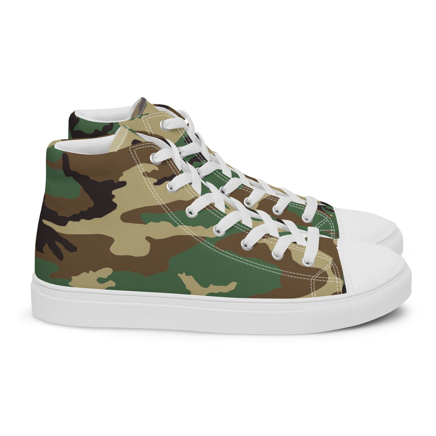 High Top Canvas Shoes - Camo - Physique Bodyware
