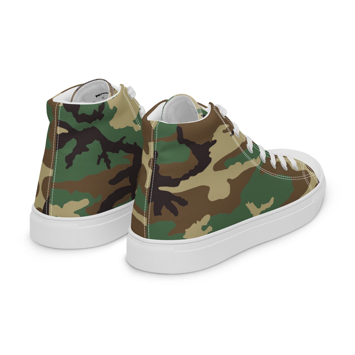 High Top Canvas Shoes - Camo - Physique Bodyware