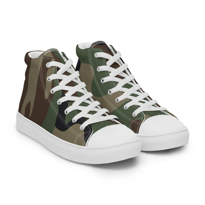 High Top Canvas Shoes - Camo - Physique Bodyware