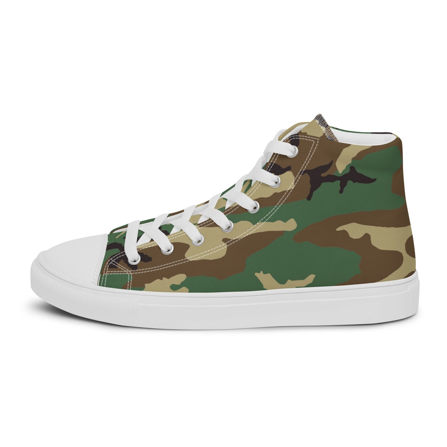 High Top Canvas Shoes - Camo - Physique Bodyware