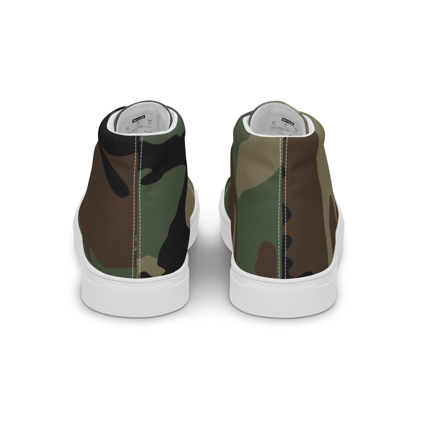 High Top Canvas Shoes - Camo - Physique Bodyware