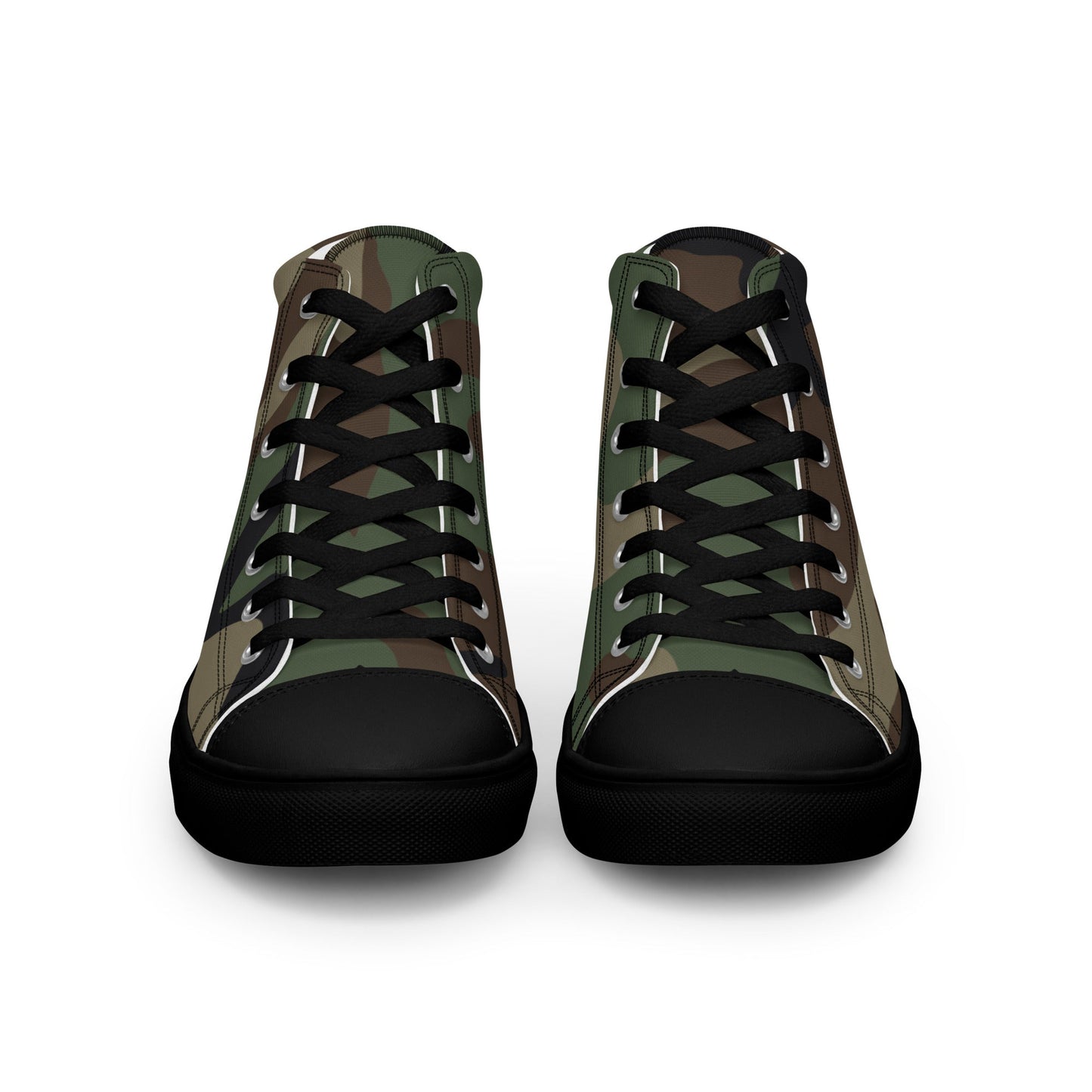 High Top Canvas Shoes - Camo - Physique Bodyware
