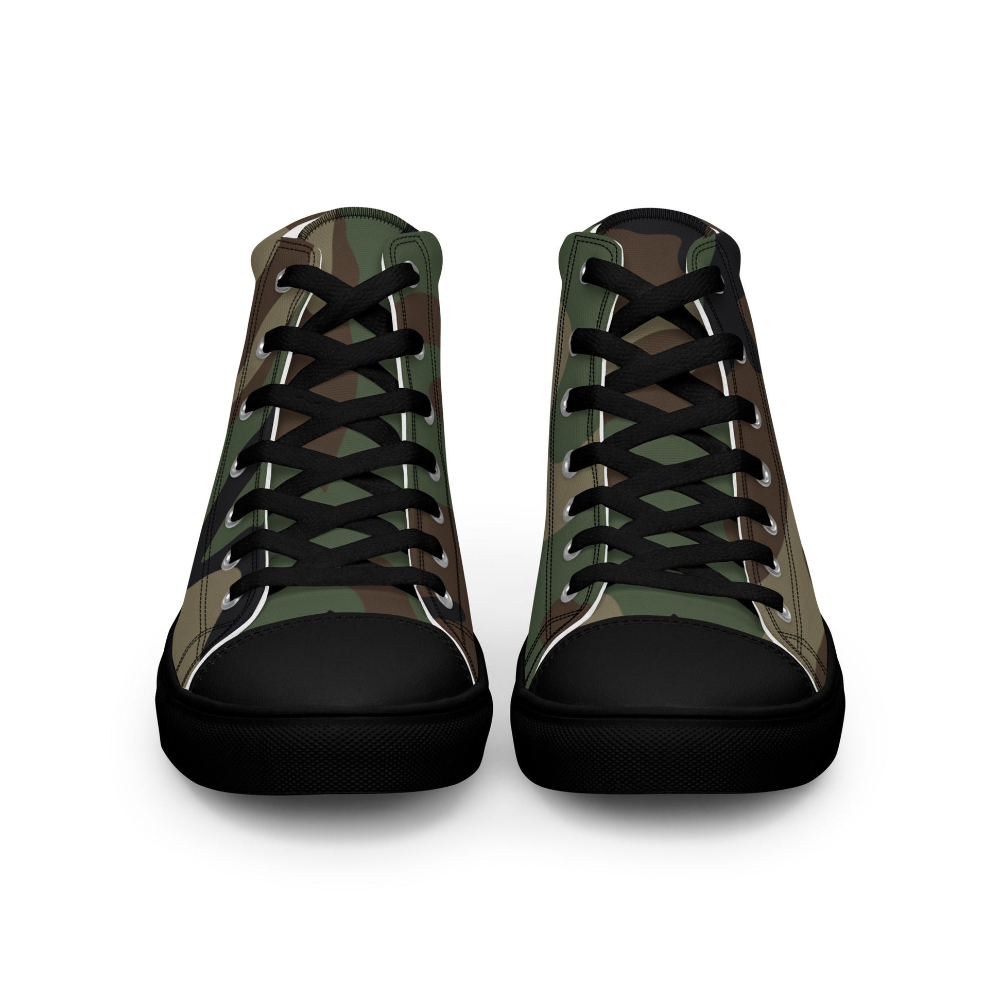 High Top Canvas Shoes - Camo - Physique Bodyware