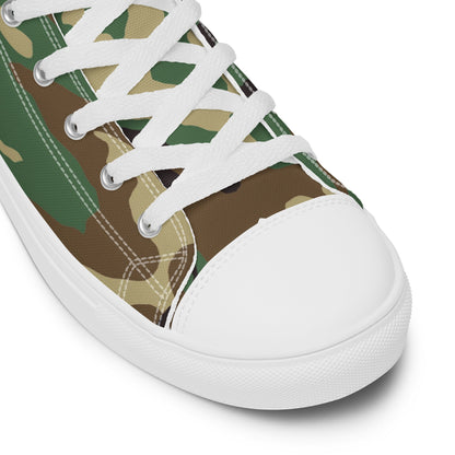 High Top Canvas Shoes - Camo - Physique Bodyware