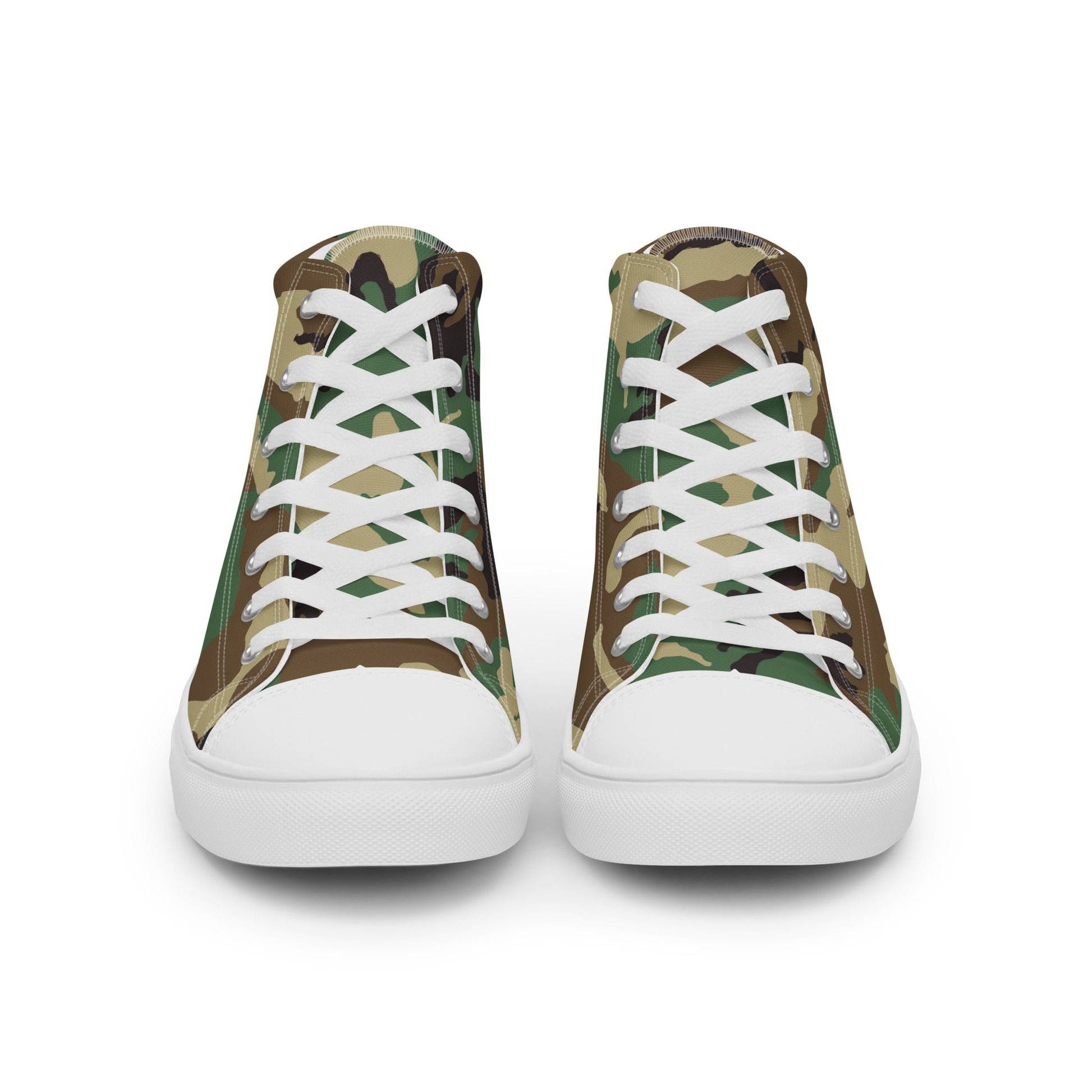 High Top Canvas Shoes - Camo - Physique Bodyware