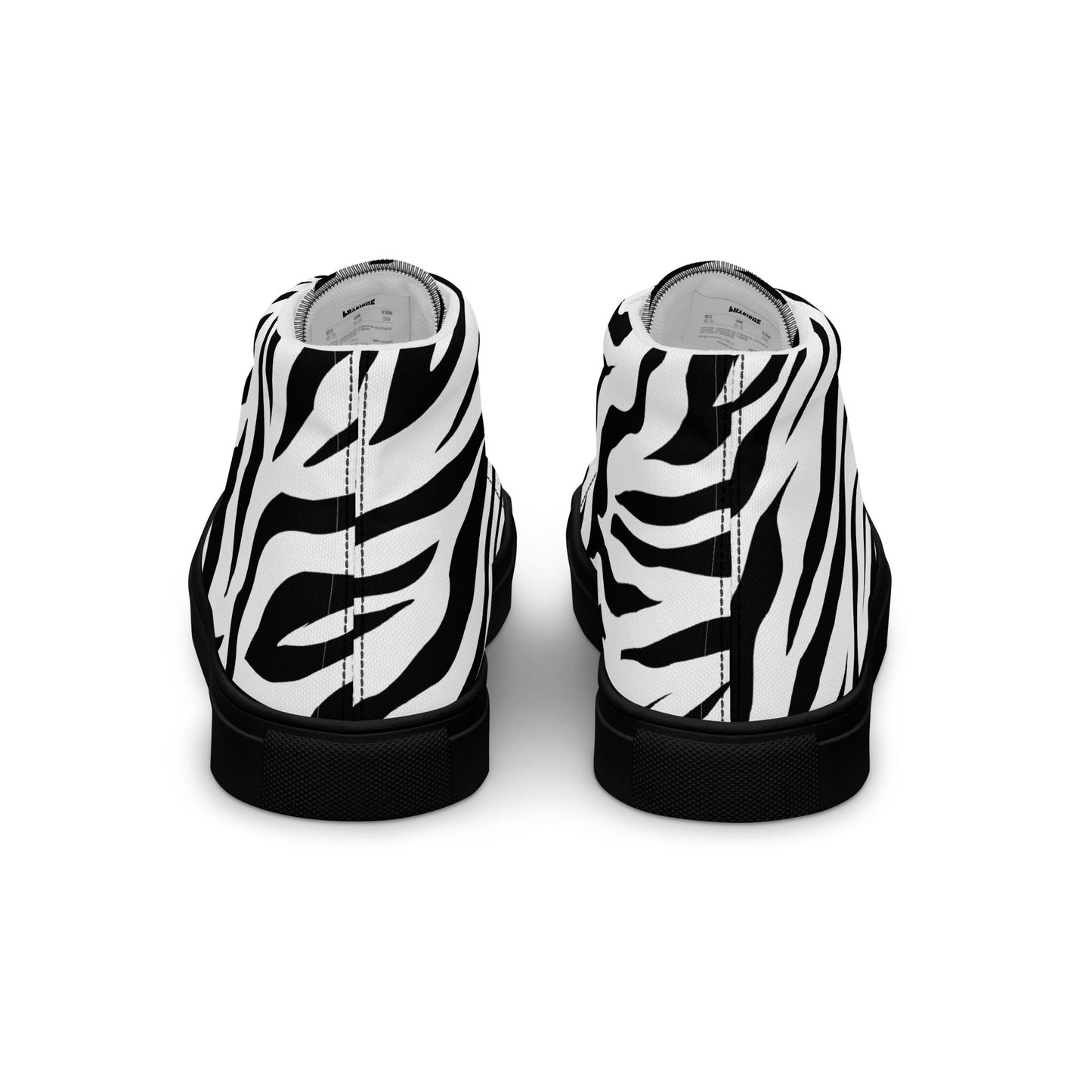 High Top Canvas Shoes - White Tiger - Physique Bodyware