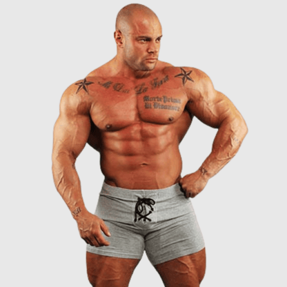 Lace - Up Bodybuilding Shorts - Physique Bodyware