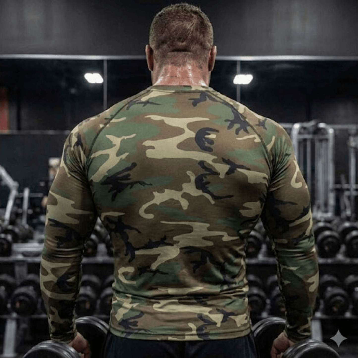 Light Compression Shirt - Camo - Physique Bodyware