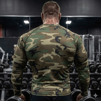 Light Compression Shirt - Camo - Physique Bodyware