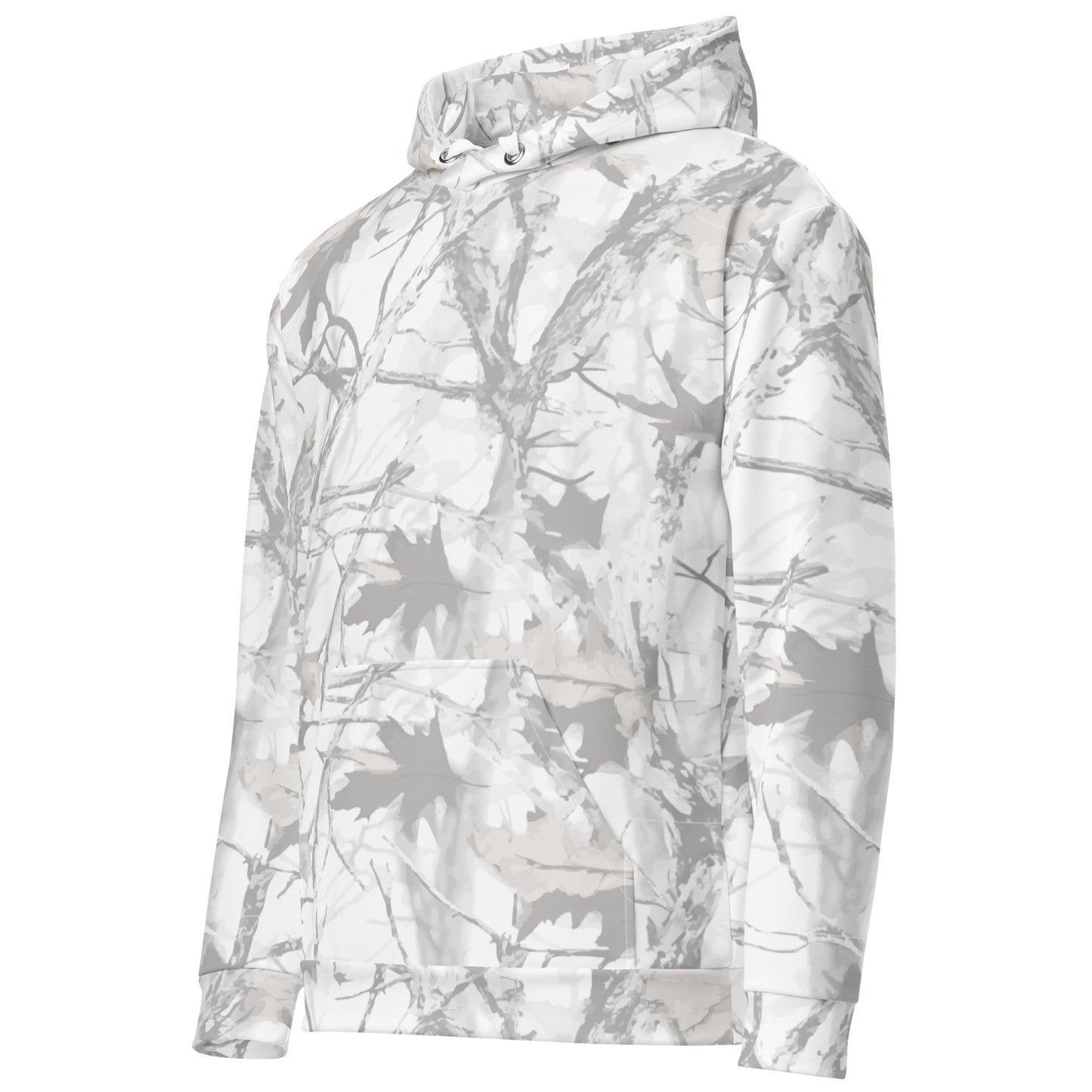 Lightweight Hoodie - White Snow Camo - Physique Bodyware