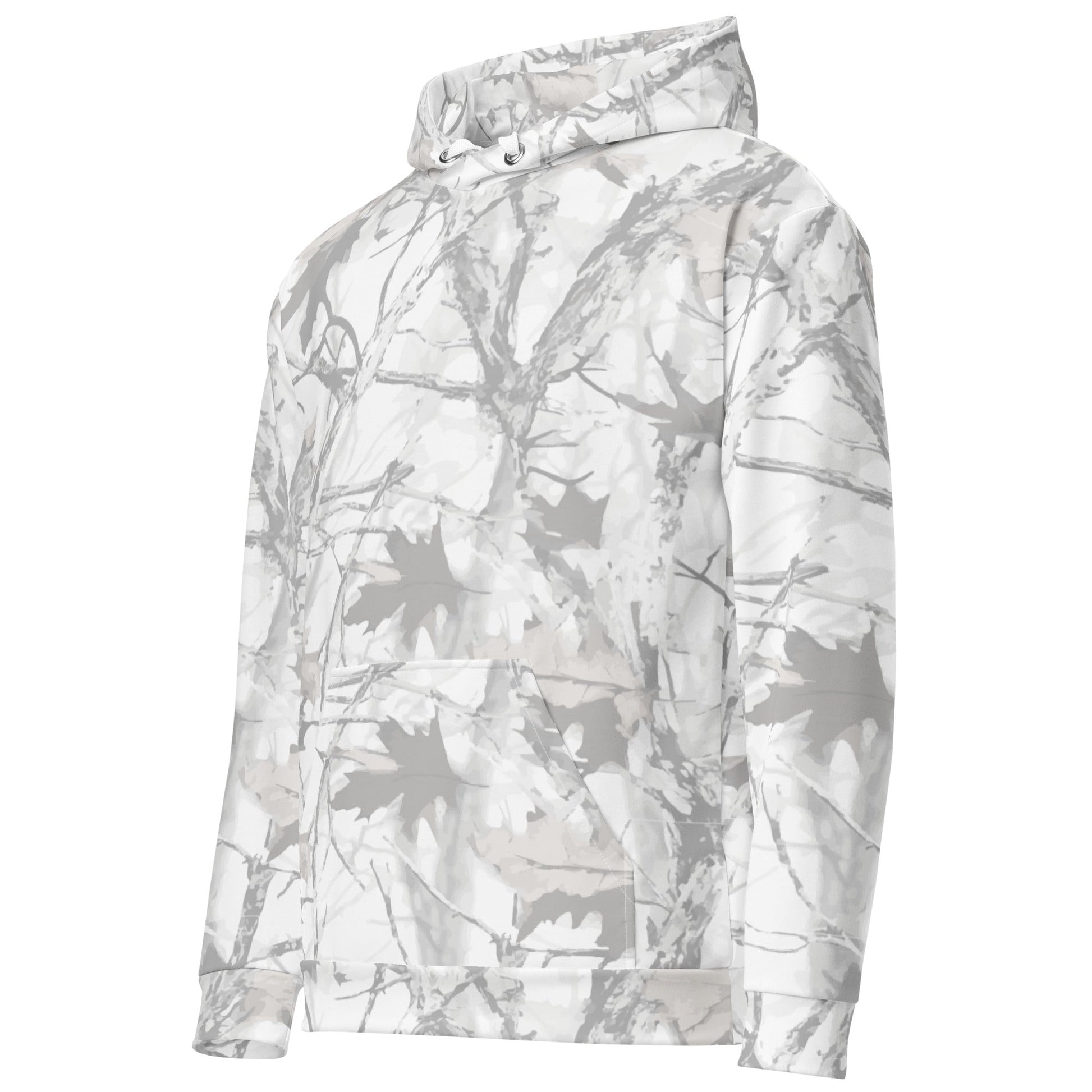 Lightweight Hoodie - White Snow Camo - Physique Bodyware