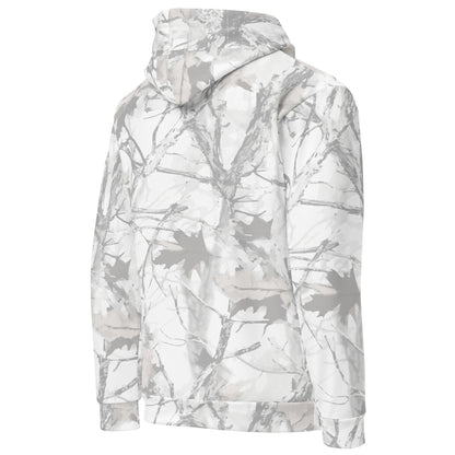 Lightweight Hoodie - White Snow Camo - Physique Bodyware