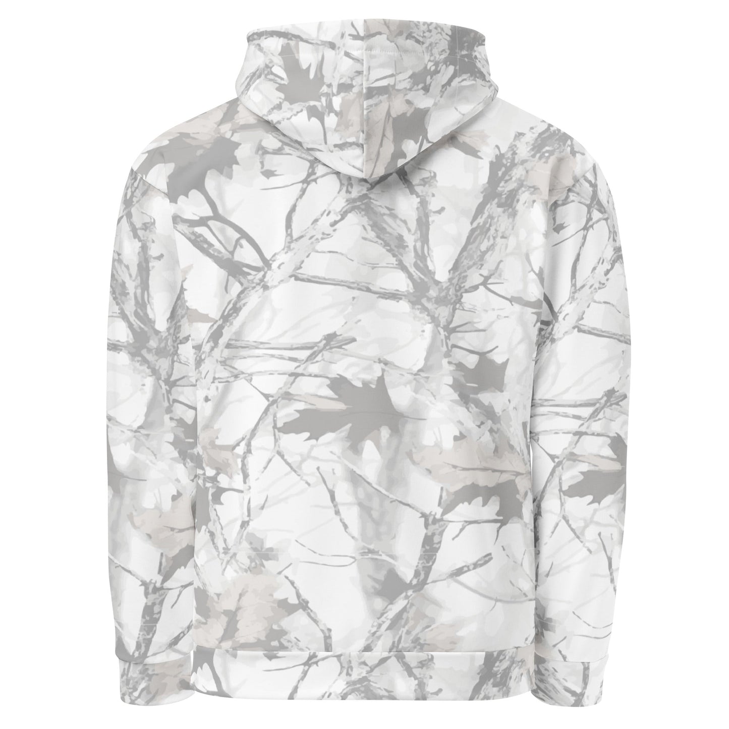 Lightweight Hoodie - White Snow Camo - Physique Bodyware