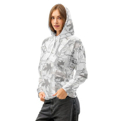 Lightweight Hoodie - White Snow Camo - Physique Bodyware