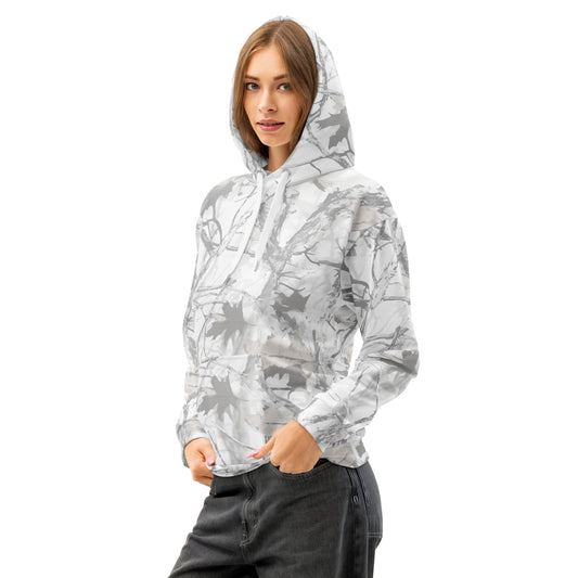 Lightweight Hoodie - White Snow Camo - Physique Bodyware