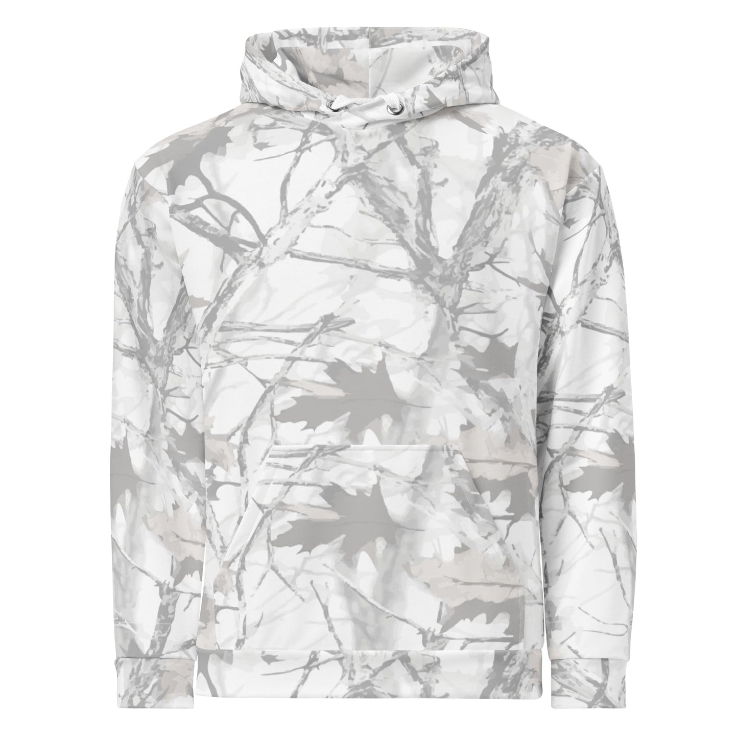 Lightweight Hoodie - White Snow Camo - Physique Bodyware