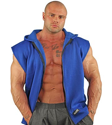 Sleeveless Zip Hoodie