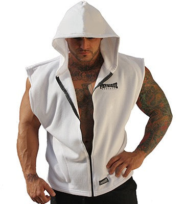 Sleeveless Zip Hoodie