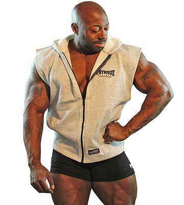 Sleeveless Zip Hoodie - Physique Bodyware