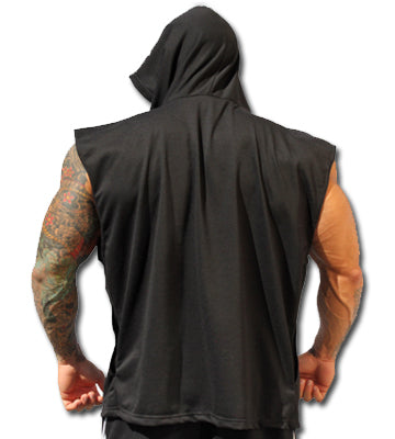 Sleeveless Zip Hoodie