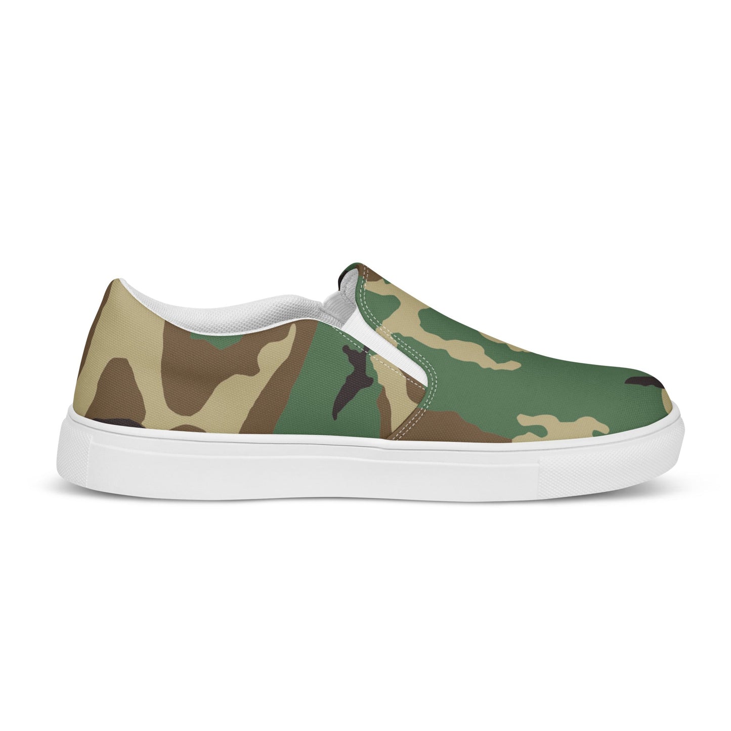 Slip - on Canvas Shoes - Camo - Physique Bodyware