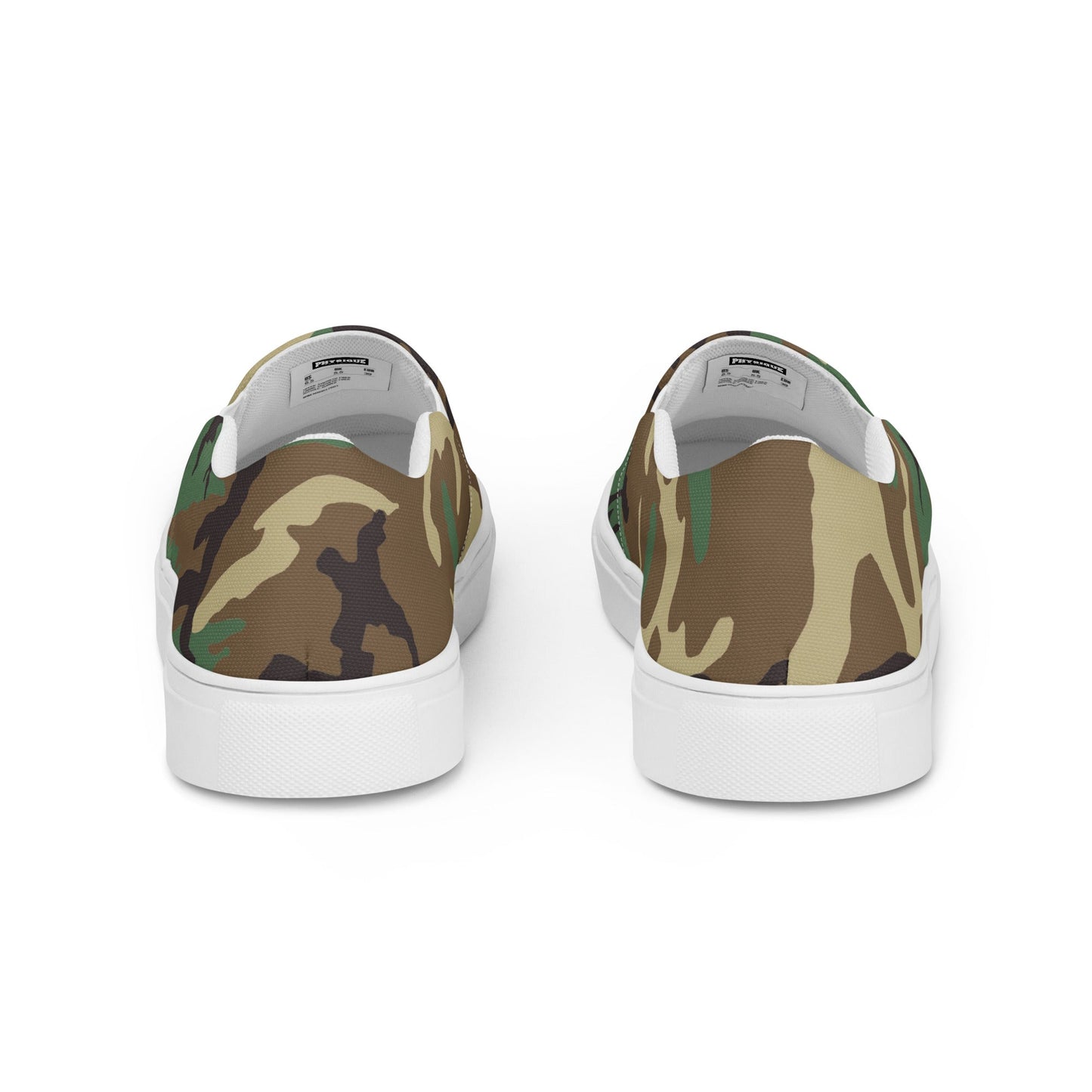 Slip - on Canvas Shoes - Camo - Physique Bodyware