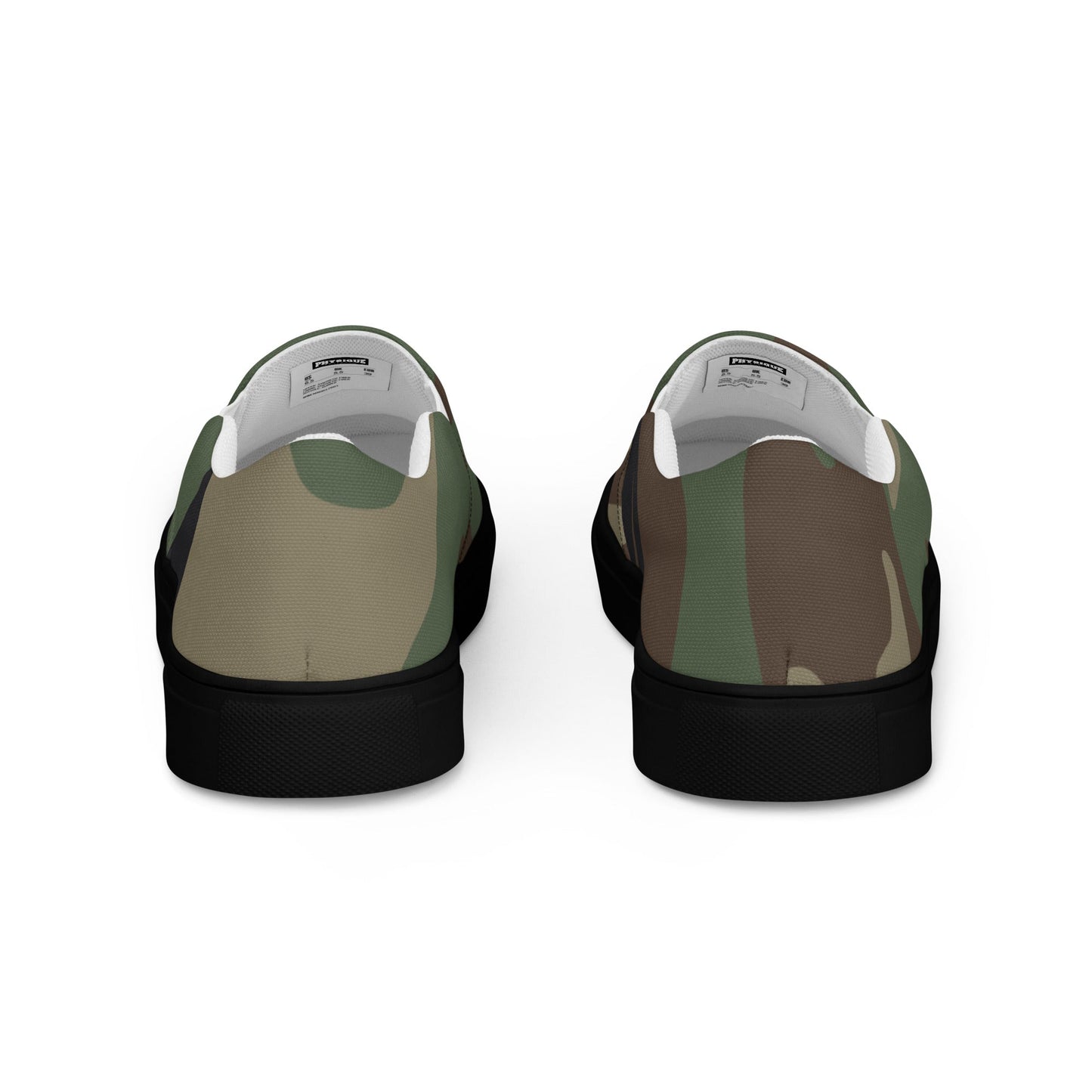 Slip - on Canvas Shoes - Camo - Physique Bodyware