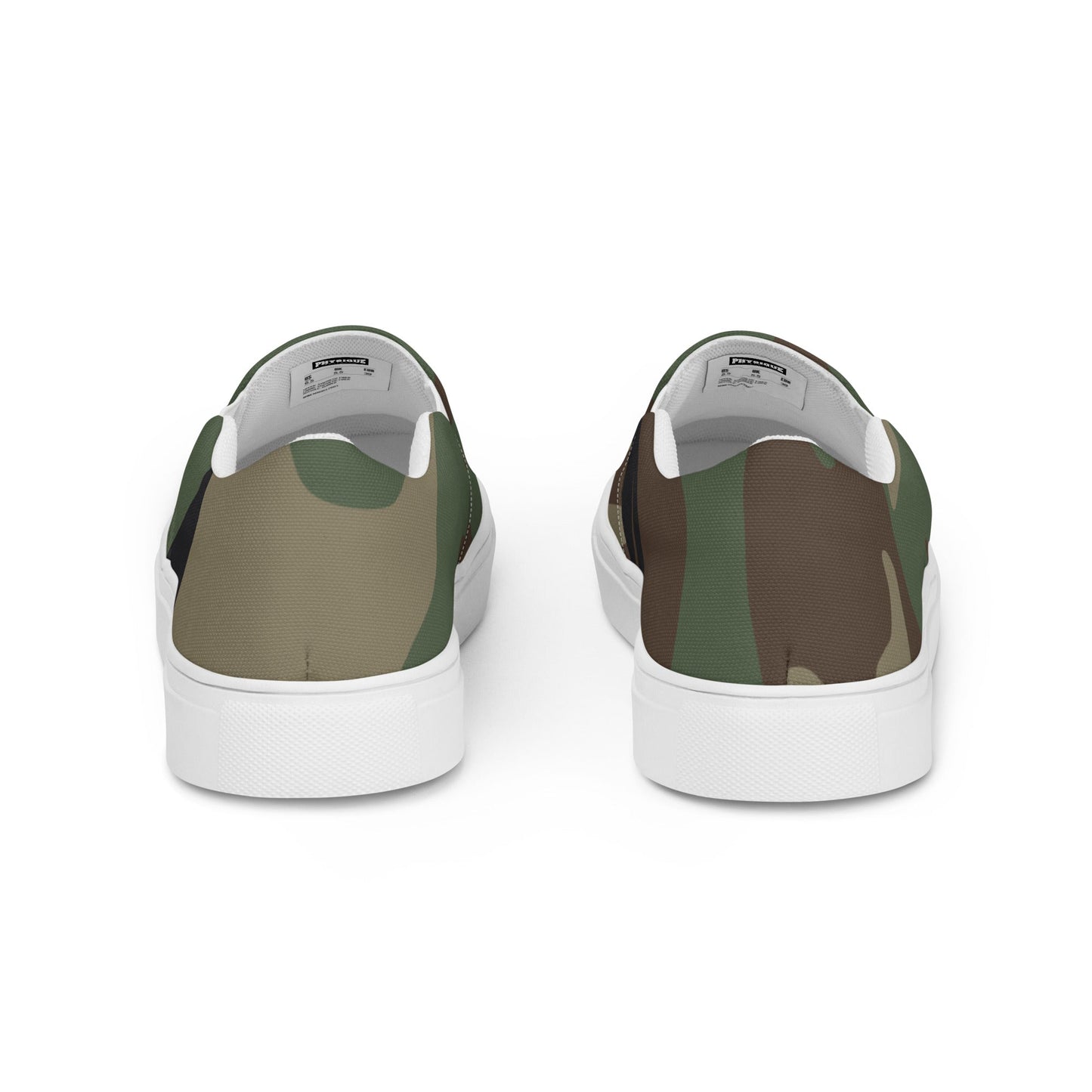 Slip - on Canvas Shoes - Camo - Physique Bodyware