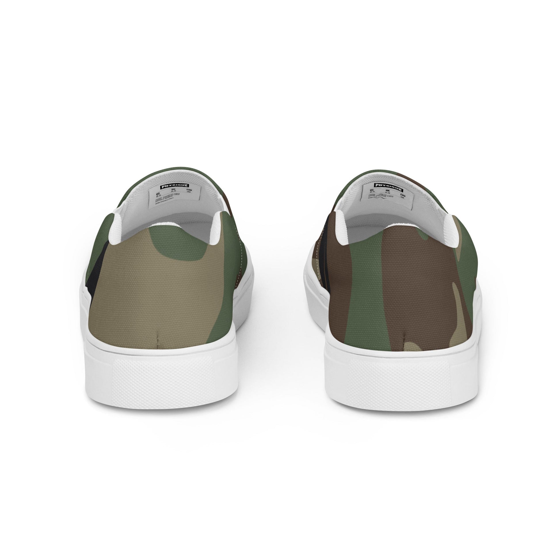 Slip - on Canvas Shoes - Camo - Physique Bodyware