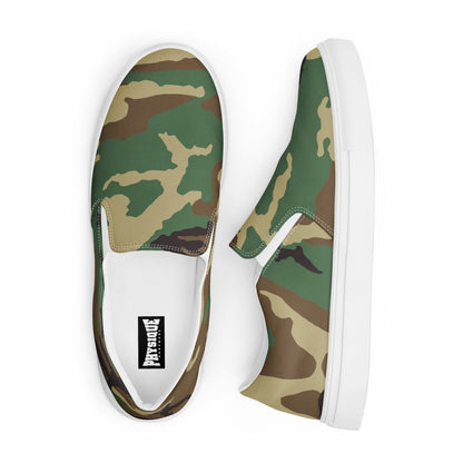 Slip - on Canvas Shoes - Camo - Physique Bodyware