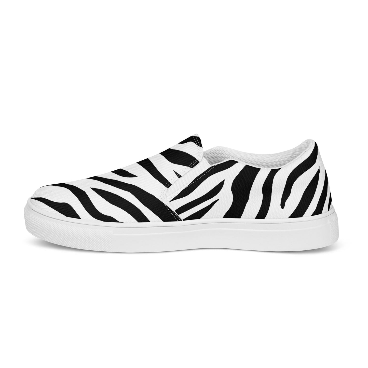 Slip - on Canvas Shoes - White Tiger - Physique Bodyware