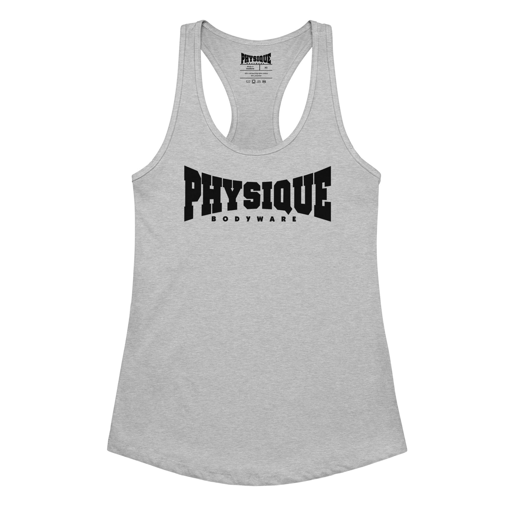 Women’s Fitted Racerback Tank Top - Physique Bodyware