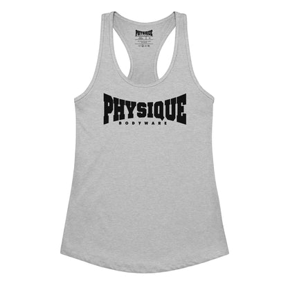 Women’s Fitted Racerback Tank Top - Physique Bodyware