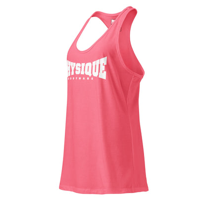 Women’s Fitted Racerback Tank Top - Physique Bodyware