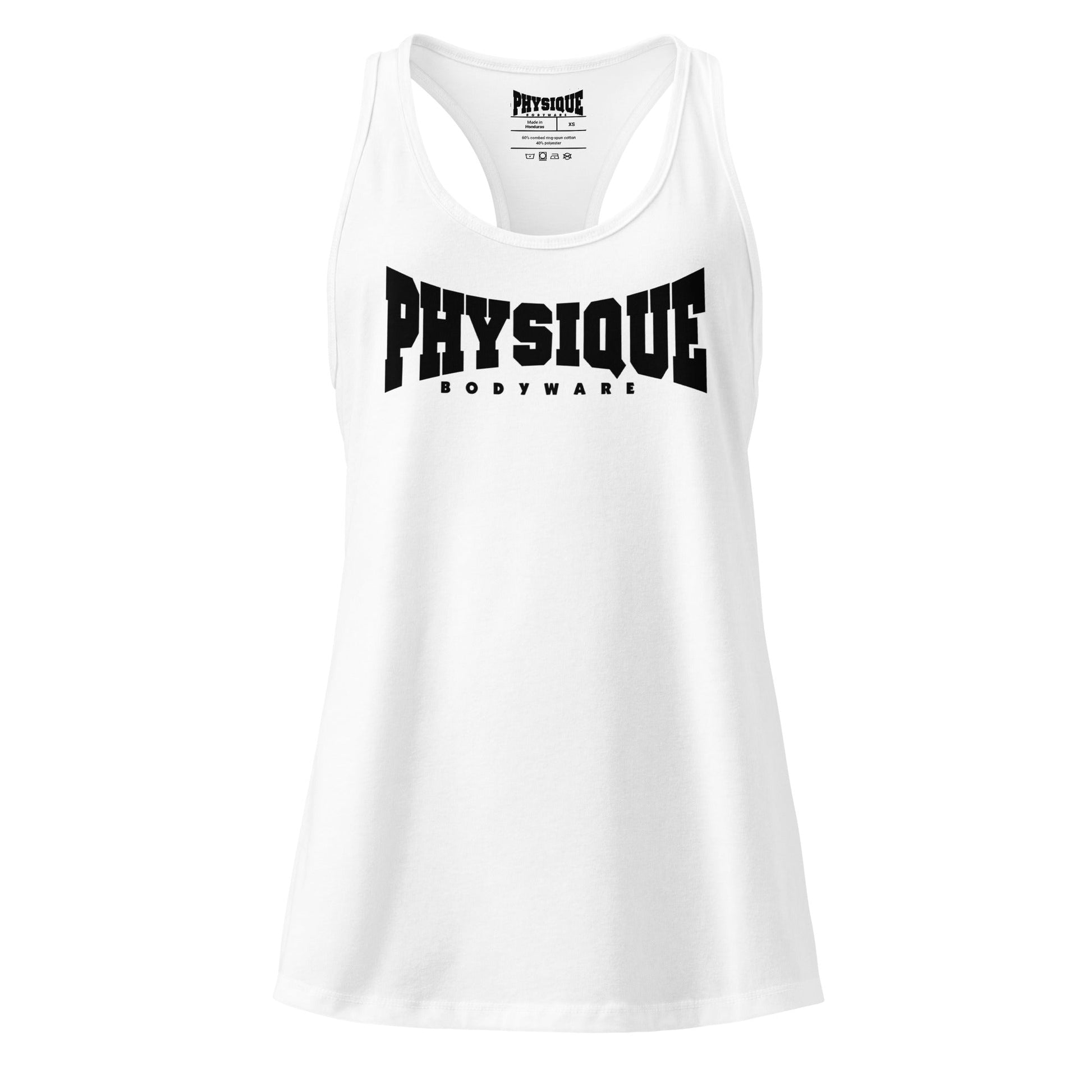 Women’s Fitted Racerback Tank Top - Physique Bodyware