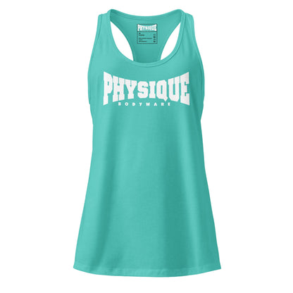 Women’s Fitted Racerback Tank Top - Physique Bodyware