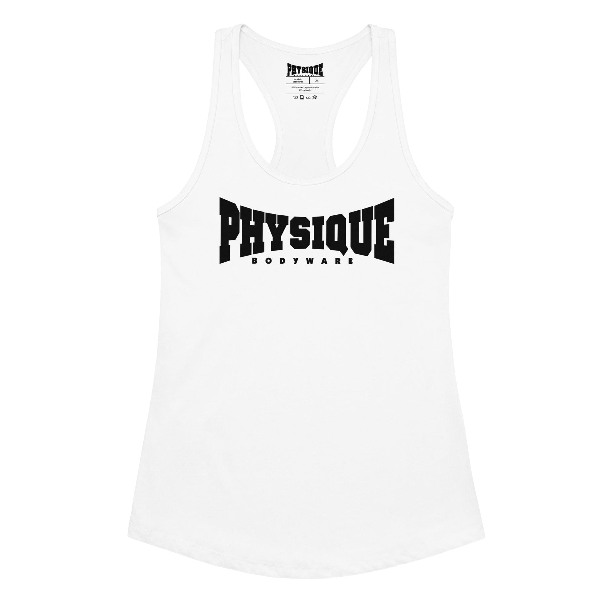Women’s Fitted Racerback Tank Top - Physique Bodyware