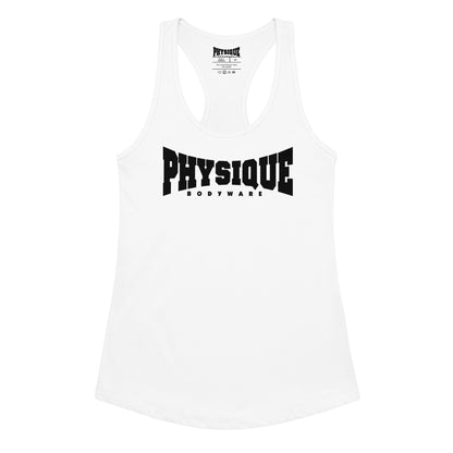 Women’s Fitted Racerback Tank Top - Physique Bodyware