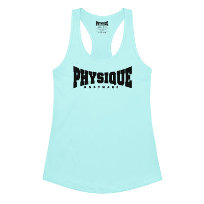 Women’s Fitted Racerback Tank Top - Physique Bodyware