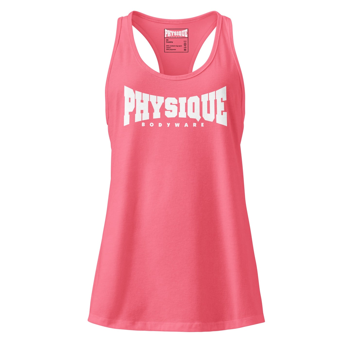 Women’s Fitted Racerback Tank Top - Physique Bodyware