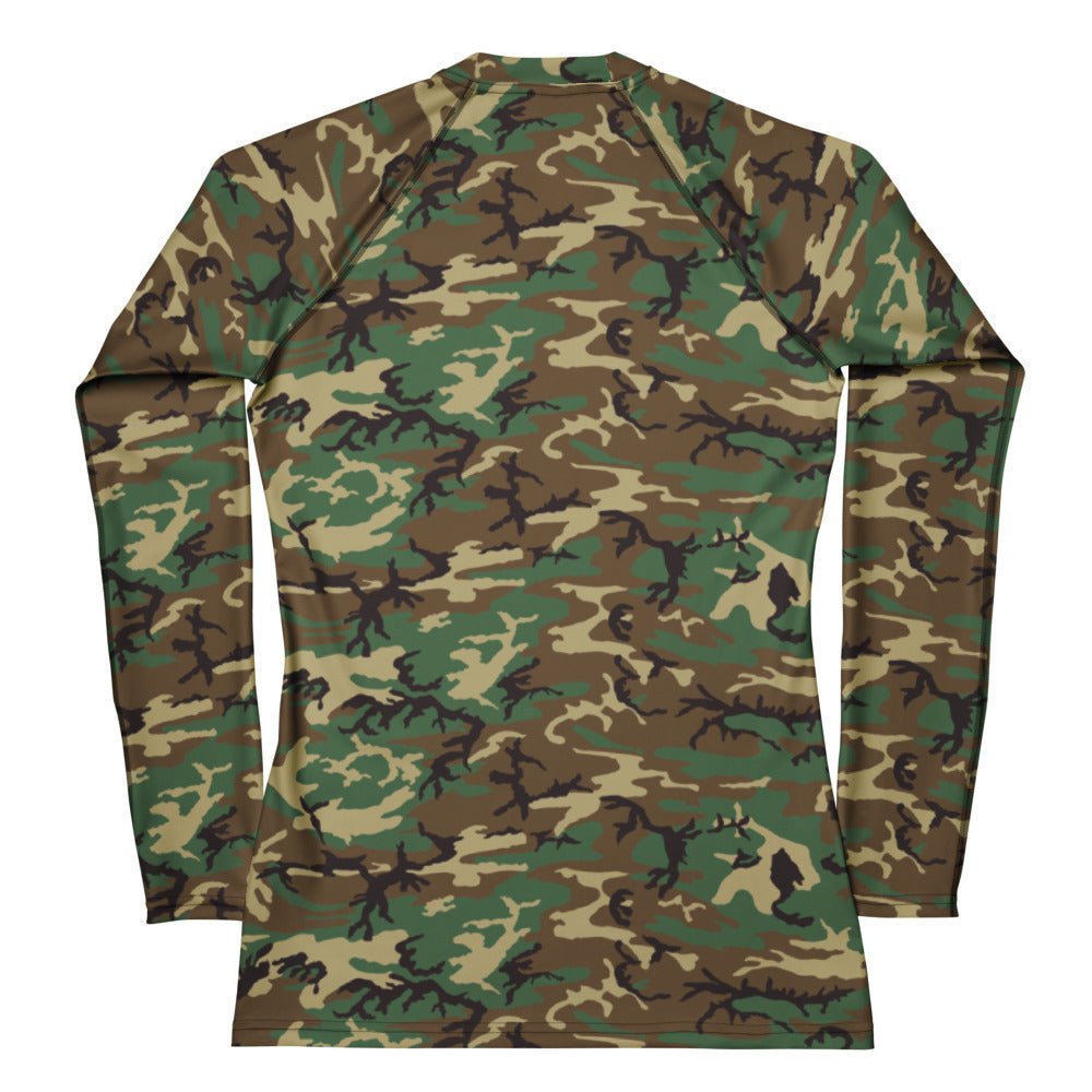 Women's Rash Guard - Camo - Physique Bodyware